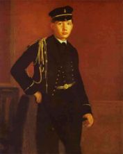 Haga click para ver la imagen ampliada portrait of achille de gas in the uniform of a cadet.jpg